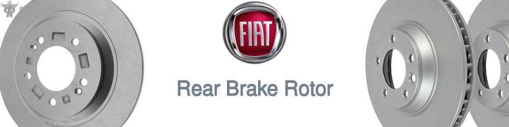 Discover Fiat Rear Brake Rotors For Your Vehicle