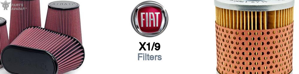 Discover Fiat X1/9 Car Filters For Your Vehicle