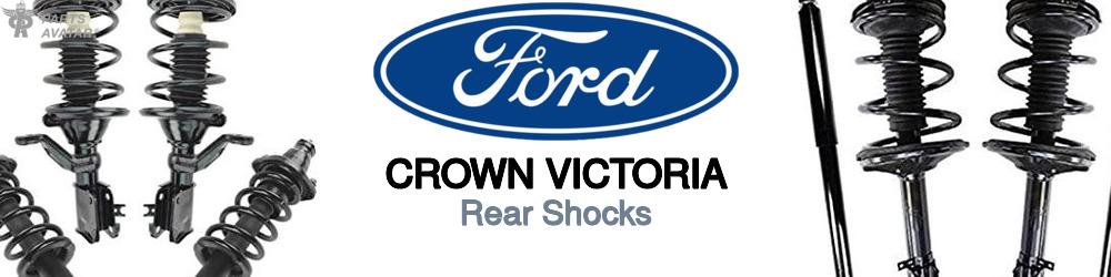 Discover Ford Crown victoria Rear Shocks For Your Vehicle