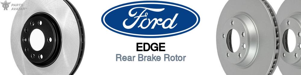 Discover Ford Edge Rear Brake Rotors For Your Vehicle