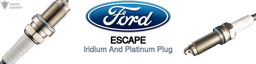 Ford Escape Iridium And Platinum Plug