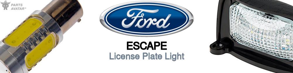 Discover Ford Escape License Plate Light For Your Vehicle