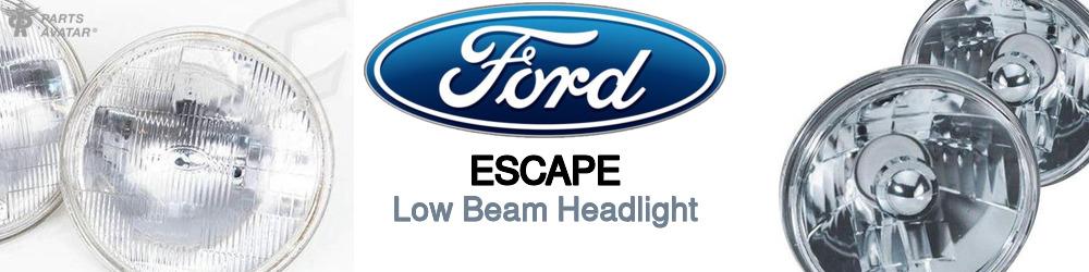 Discover Ford Escape Low Beam Bulbs For Your Vehicle