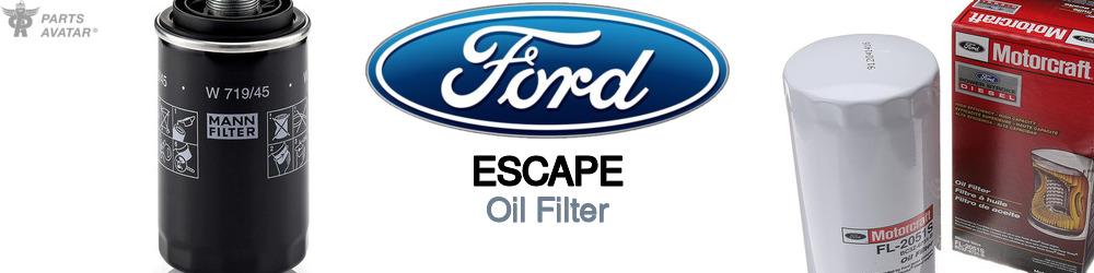 Ford Escape Oil Filter