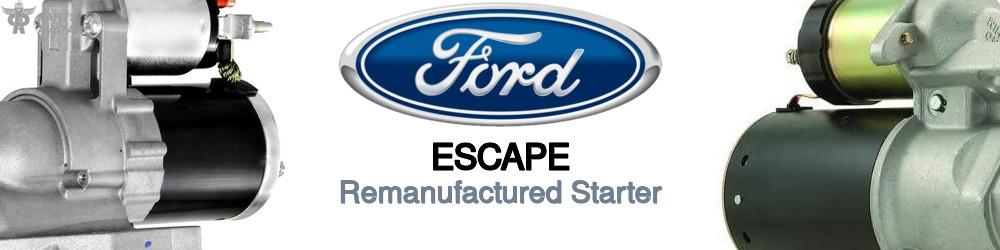 Discover Ford Escape Starter Motors For Your Vehicle