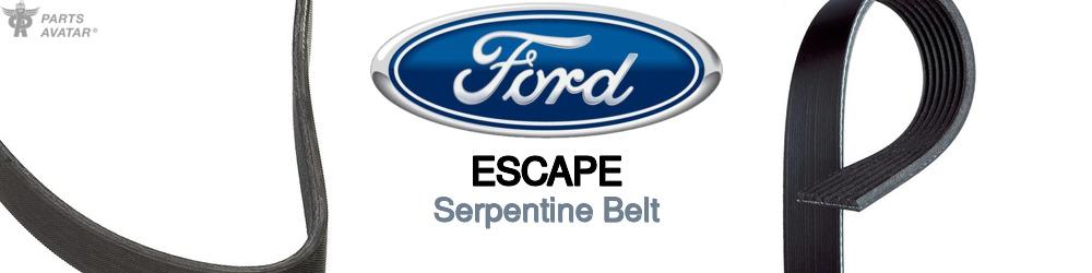 Discover Ford Escape Serpentine Belts For Your Vehicle