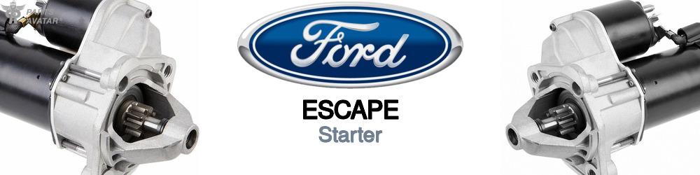 Discover Ford Escape Starters For Your Vehicle