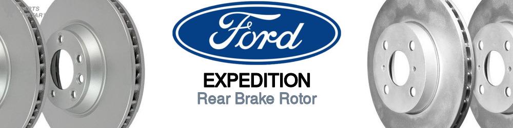 Discover Ford Expedition Rear Brake Rotors For Your Vehicle