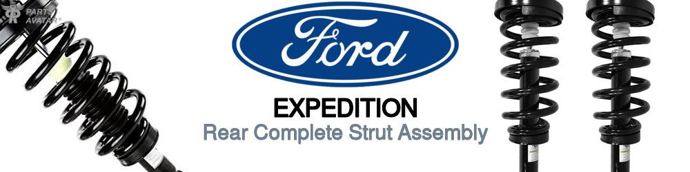 Unity Automotive Rear Complete Strut & Spring Assemblies For 2007-2017 Ford Expedition EL – Pair, Direct Fit