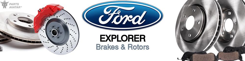 Discover Ford Explorer Brakes & Rotors For Your Vehicle