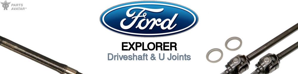 Discover Ford Explorer U-Joints For Your Vehicle