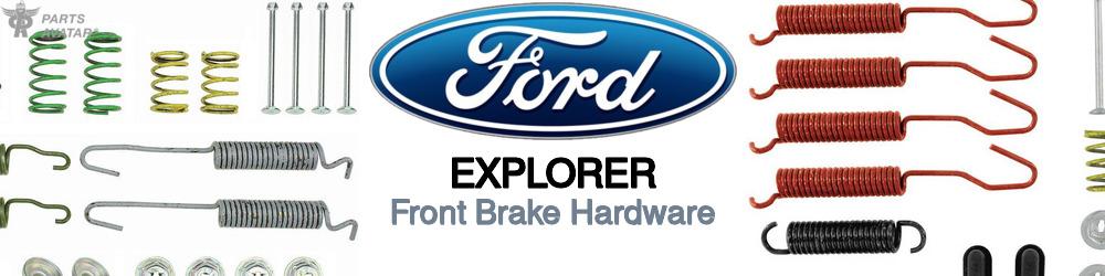 Ford Explorer Front Brake Hardware
