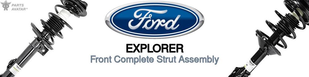 Discover Ford Explorer Front Strut Assemblies For Your Vehicle