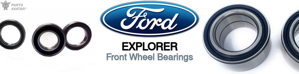 Ford Explorer Front Wheel Bearings