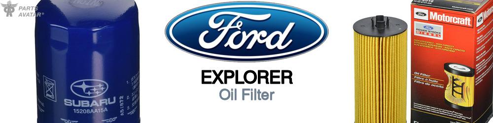 Ford Explorer Oil Filter