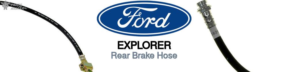 Discover Ford Explorer Rear Brake Hoses For Your Vehicle