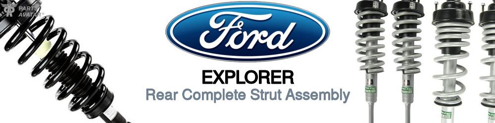 Discover Ford Explorer Rear Strut Assemblies For Your Vehicle