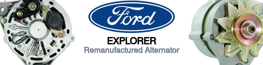Discover Ford Explorer Remanufactured Alternator For Your Vehicle