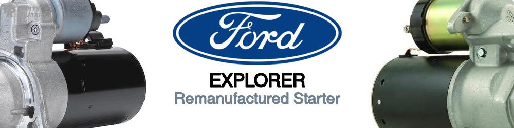Discover Ford Explorer Starter Motors For Your Vehicle