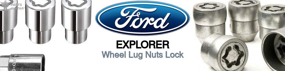 Ford Explorer Wheel Lug Nuts Lock
