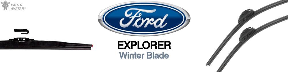 Discover Ford Explorer Winter Wiper Blades For Your Vehicle