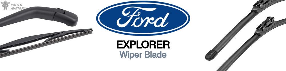 Discover Ford Explorer Wiper Blades For Your Vehicle