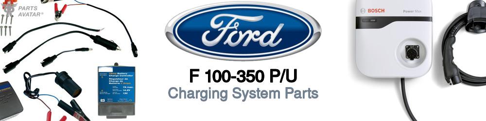 Discover Ford F 100-350 p/u Charging System Parts For Your Vehicle