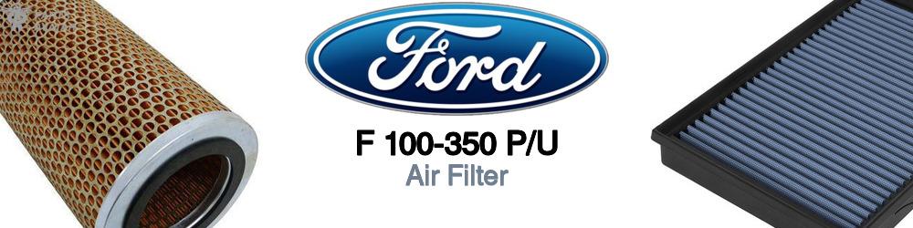 Ford F 100-350 Pickup Air Filter