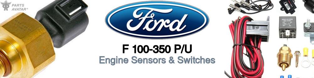 Discover Ford F 100-350 p/u Engine Sensors For Your Vehicle