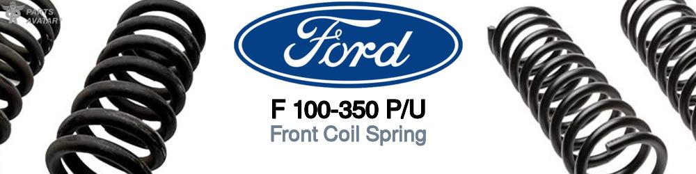 Discover Ford F 100-350 p/u Front Springs For Your Vehicle