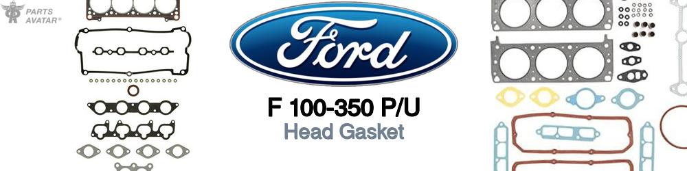 Discover Ford F 100-350 p/u Engine Gaskets For Your Vehicle