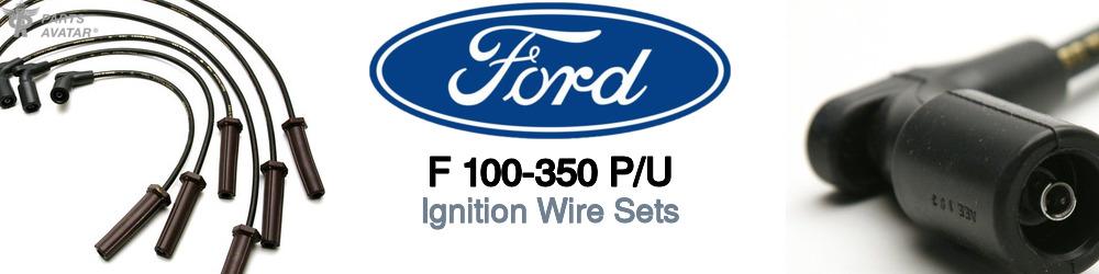 Discover Ford F 100-350 p/u Ignition Wires For Your Vehicle