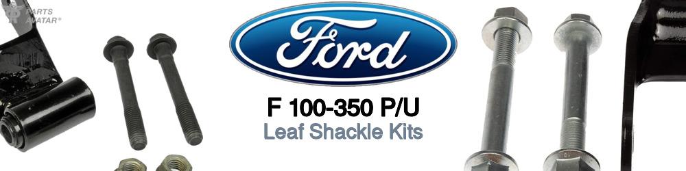 Discover Ford F 100-350 p/u Leaf Spring Components For Your Vehicle