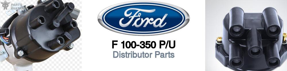 Discover Ford F 100-350 p/u Distributor Parts For Your Vehicle