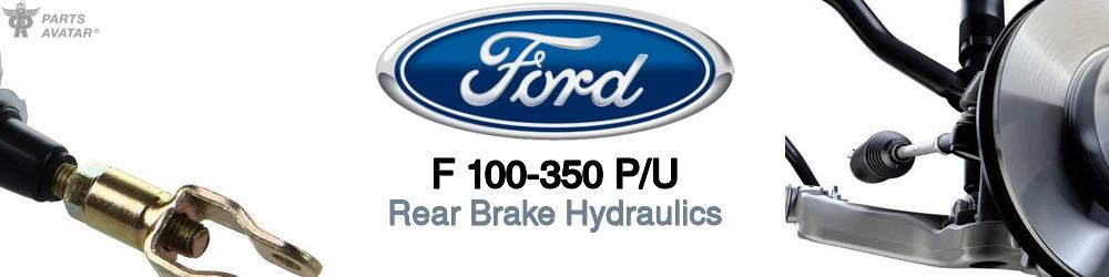 Discover Ford F 100-350 p/u Brake Hoses For Your Vehicle