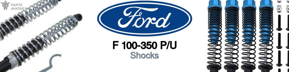 Ford F 100-350 Pickup Shocks