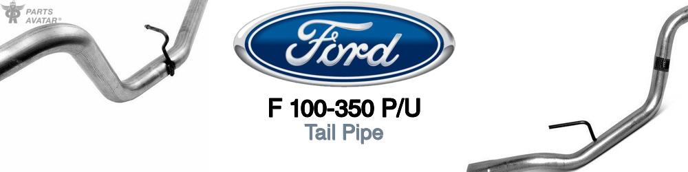 Discover Ford F 100-350 p/u Exhaust Pipes For Your Vehicle