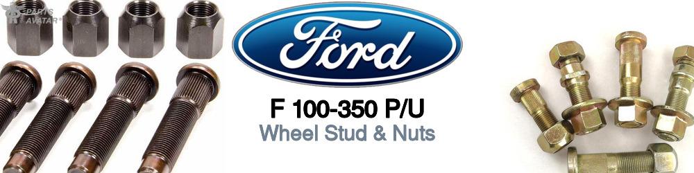 Discover Ford F 100-350 p/u Wheel Studs For Your Vehicle