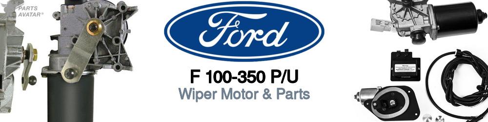 Discover Ford F 100-350 p/u Wiper Motor Parts For Your Vehicle