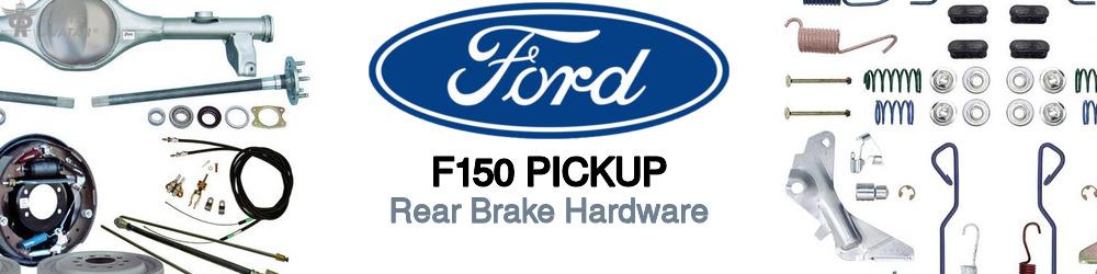 Ford F150 Rear Brake Hardware