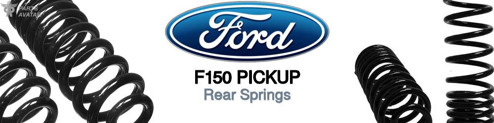 Discover Ford F150 pickup Rear Springs For Your Vehicle
