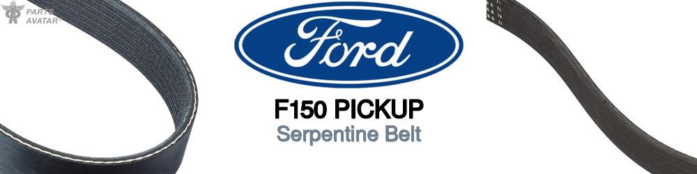 Discover Ford F150 pickup Serpentine Belts For Your Vehicle