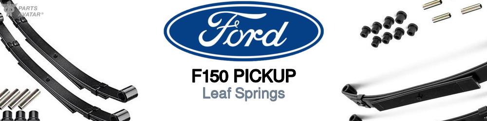 Discover Ford F150 pickup Leaf Springs For Your Vehicle