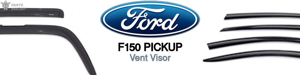 Discover Ford F150 pickup Visors For Your Vehicle