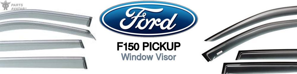 Discover Ford F150 pickup Window Visors For Your Vehicle