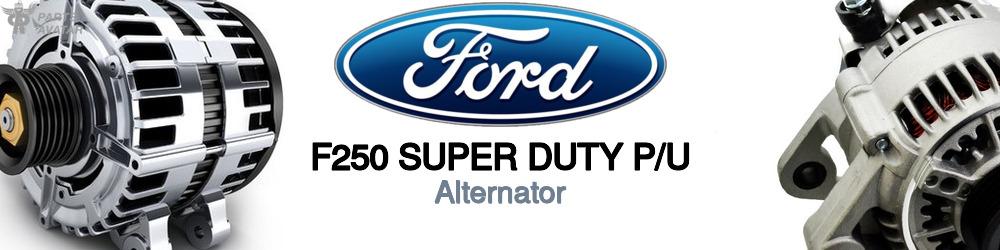 Discover Ford F250 super duty p/u Alternators For Your Vehicle
