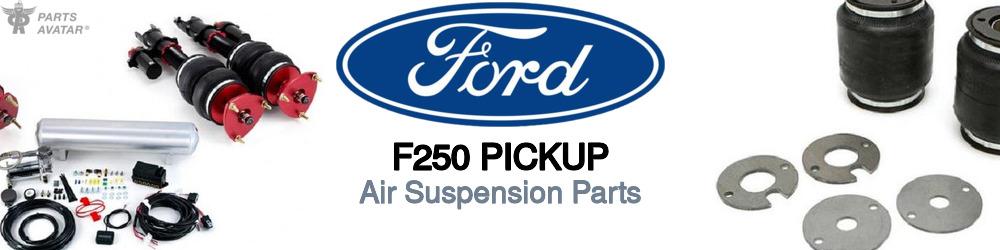 Discover Ford F250 super duty p/u Air Suspension Components For Your Vehicle