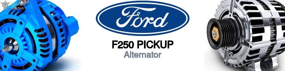 Discover Ford F250 pickup Alternators For Your Vehicle