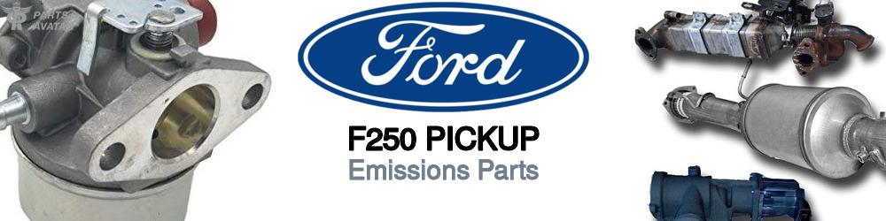 Discover Ford F250 pickup Emission Parts For Your Vehicle