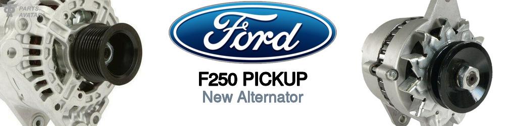 Discover Ford F250 pickup New Alternator For Your Vehicle